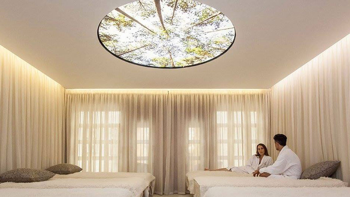 Ceiling Mounted Tension Fabric Face Led Lightboxes