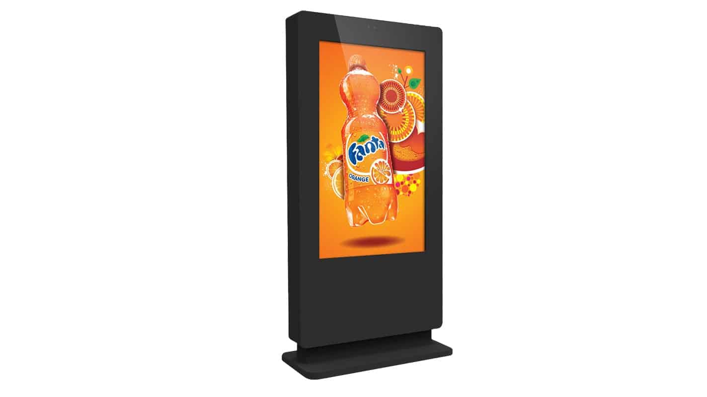 Outdoor Freestanding Digital Screens External Digital Signage