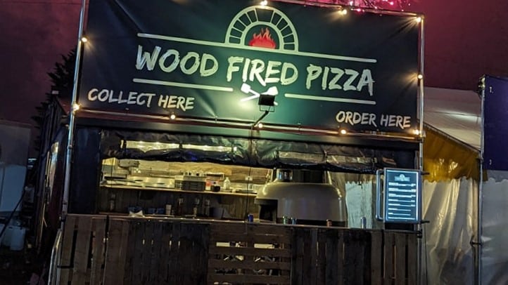 Outdoor Lockable Light box at Isle of Wight Festival