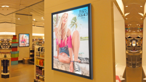 Magno LED Light Box in Store