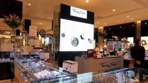 Fabric Faced Light box for Thomas Sabo in House of Fraser
