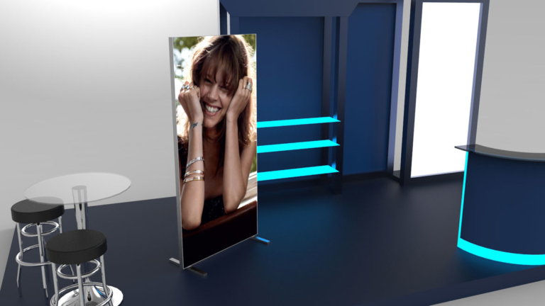 Fabritex Freestanding Banner Stands – ideal for exhibitions