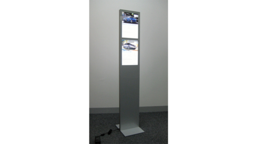 Focus Frame Freestanding Light Box with two windows