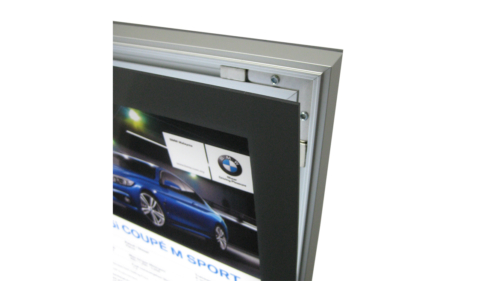 Magnetic Front Cover Detail of Focus Frame Freestanding Light Box