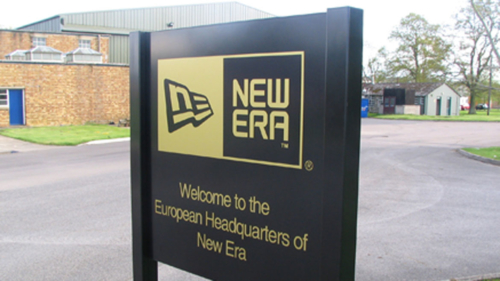 Post and Panel Business Sign for New Era