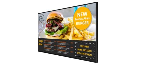 Digital Menu Display