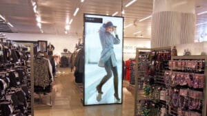 Large Format Fabric Face Lightboxes for M&S Autograph