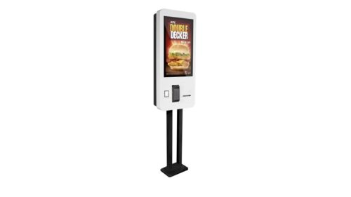Digital Self Service Kiosk with Floor Stand