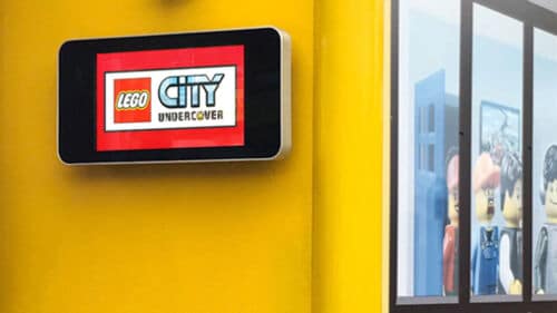Outdoor Digital Touch Screen Legoland Windsor
