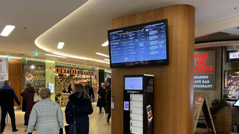 4K HD Large Format Digital Screen in a Shopping Centre