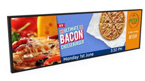 Super Wide Panoramic Digital Screen with Multi Zones