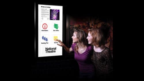 Digital Touch Screen Theatre Booking