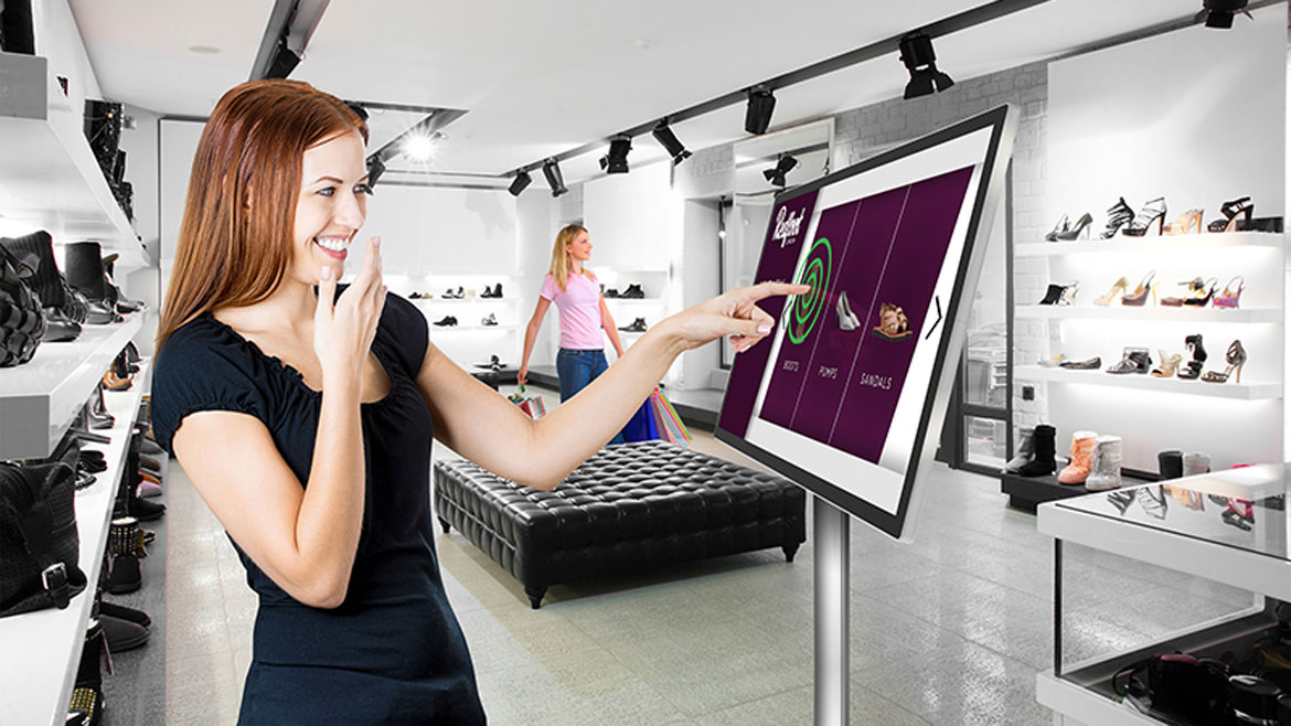Slimline Digital Screens | Slim Digital Signage - W&Co Displays and Signs
