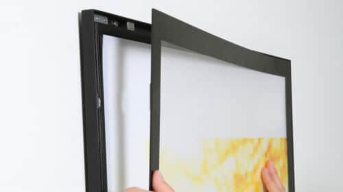 Magno Slimline Magnetic Lightbox Cover Removal