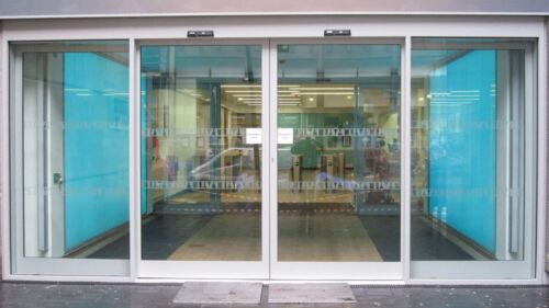 LED Light Walls at UCL entrance