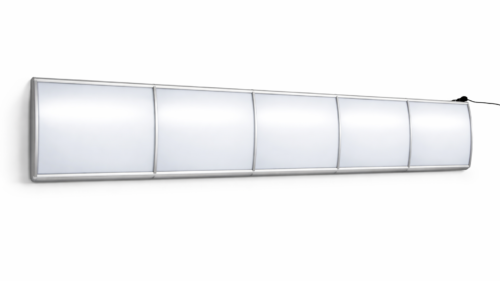 illuminated menu board display setup