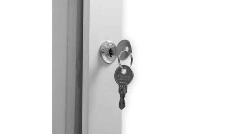 Ecolock Lockable Poster Case Key Lock