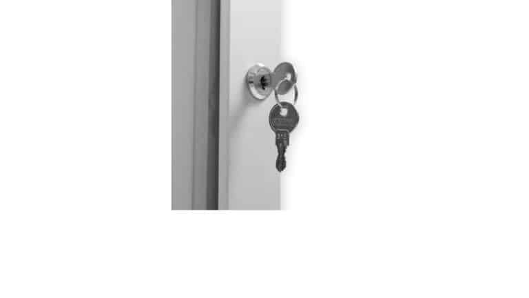 Ecolock Lockable Notice Board Lock