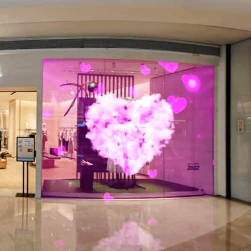 See-Through Digital Displays