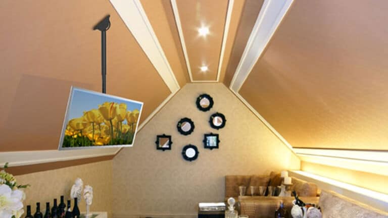 Telescopic Ceiling Mount with Screen