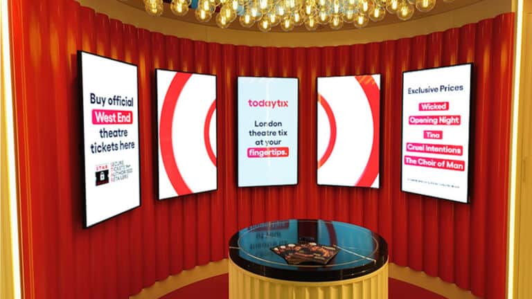 Digital Menu Boards at a theatre
