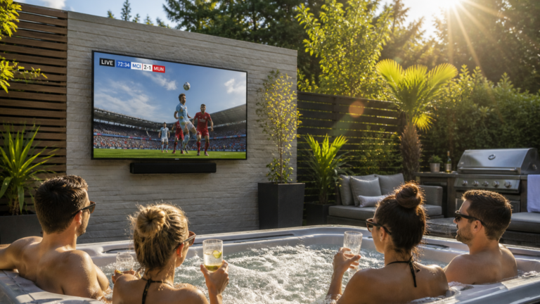 Outdoor TV Screens for garden