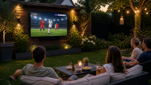 Outdoor TV wide