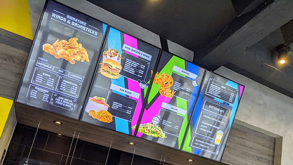 Digital Menu Boards | Restaurant Digital Menu Display Screens