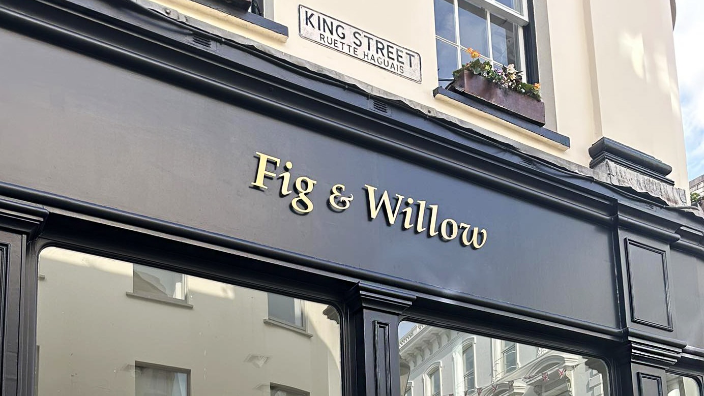 Flat Cut Letters for Fig & Willow Jersey