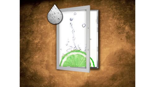 Backlit Lockable Outdoor Poster Case Strada
