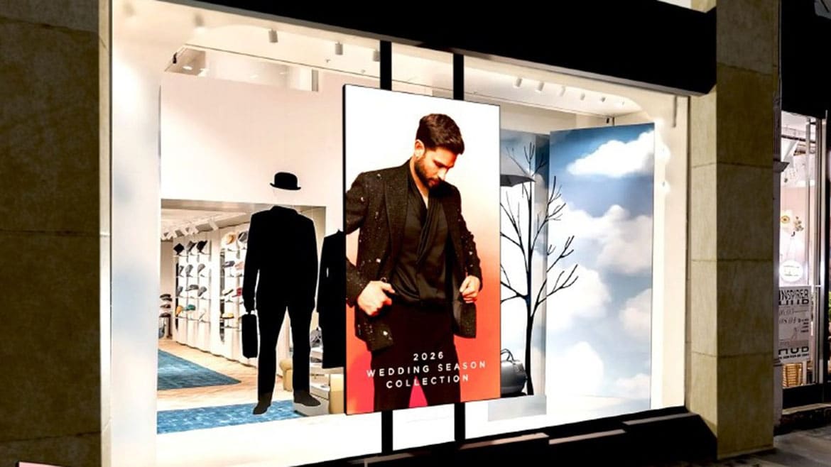 Window See Display Digital LED Window Displays | Window Direct View LED Screens