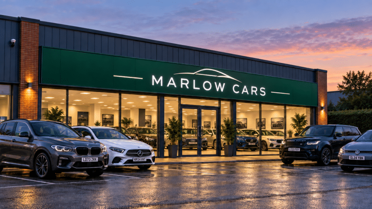 Retro Fit Flex Face installed at car showroom