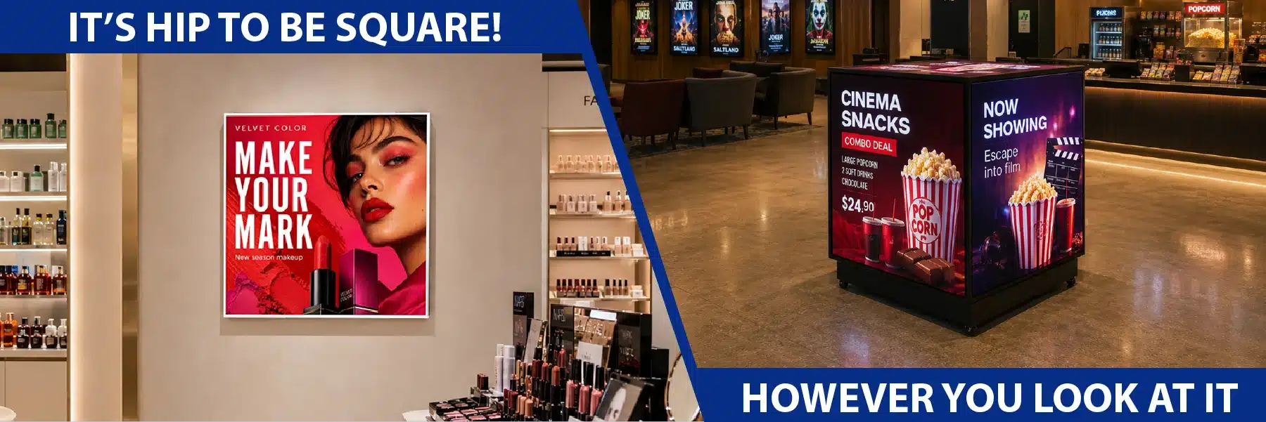 Square Digital Displays